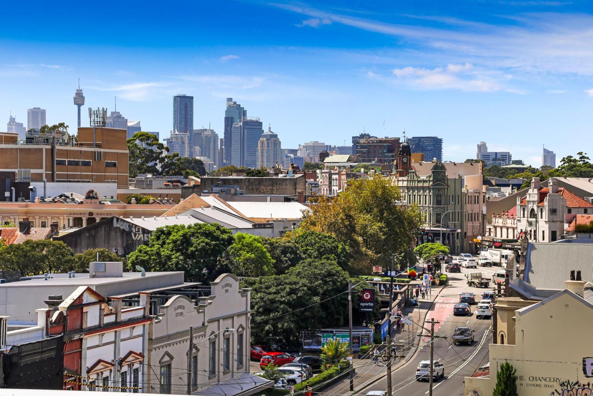 The Urban Newtown Hotell Sydney Exteriör bild